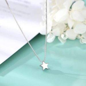Silver Little Star Necklace