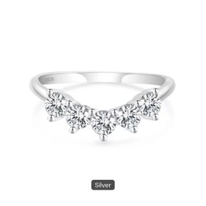 .50ct Moissanite Eternal Love 5-Stone Ring