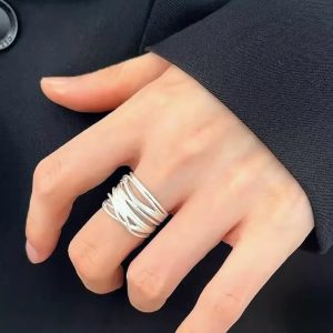 Silver Open Resizeable Ring